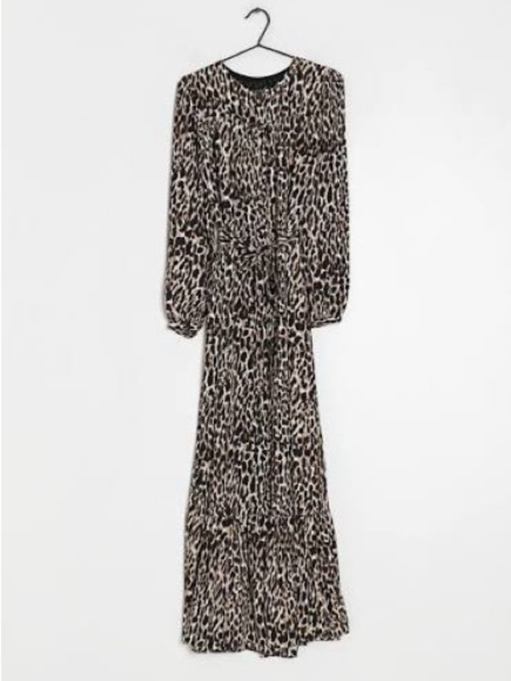 41. Banana Republic | Leopard Print Midi to Maxi Dress | 6 - Picture 2 of 2